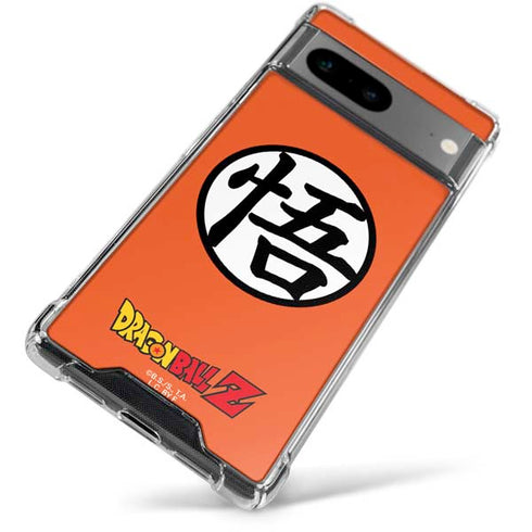 Dragon Ball Z Goku Iconic Kanji Symbol Google Pixel 7a Clear Case